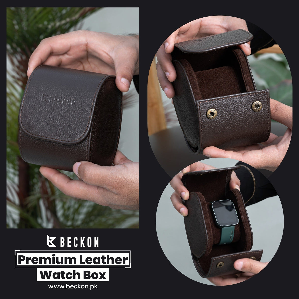 Premium Leather Watch Box