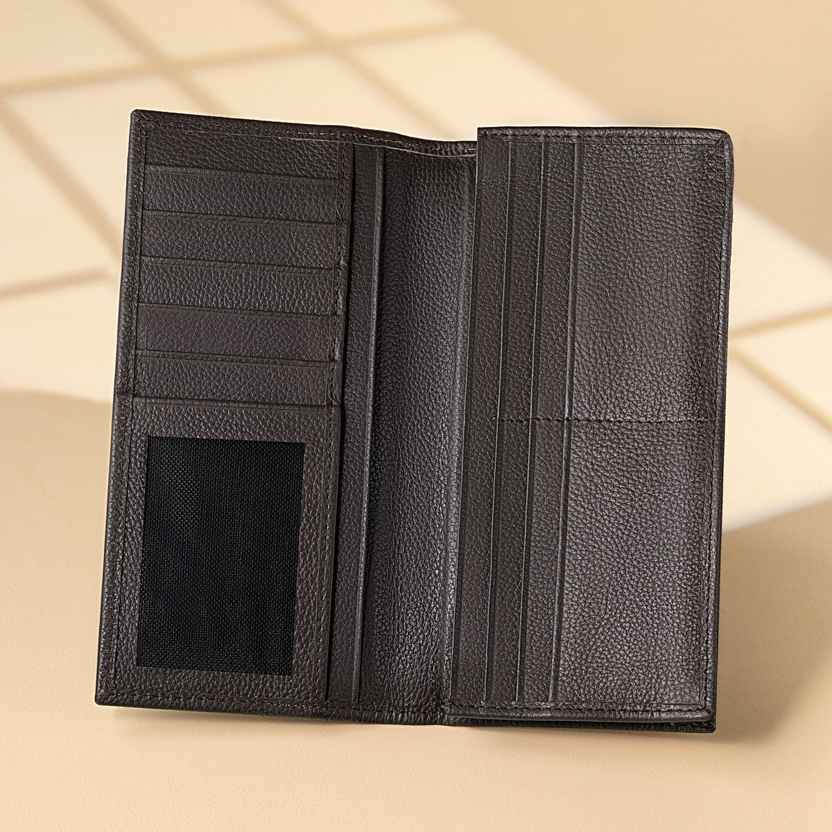 Valorous Genuine Leather Long wallet | 12 Card Slots, Cash & Zipper Pocket