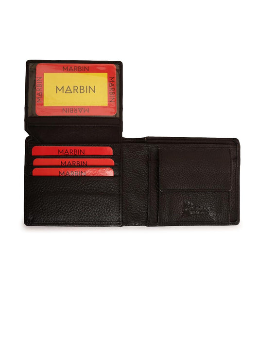 Marbin Men's Wallet β Stylish Genuine Leather Wallet with Card Holder & Compartments