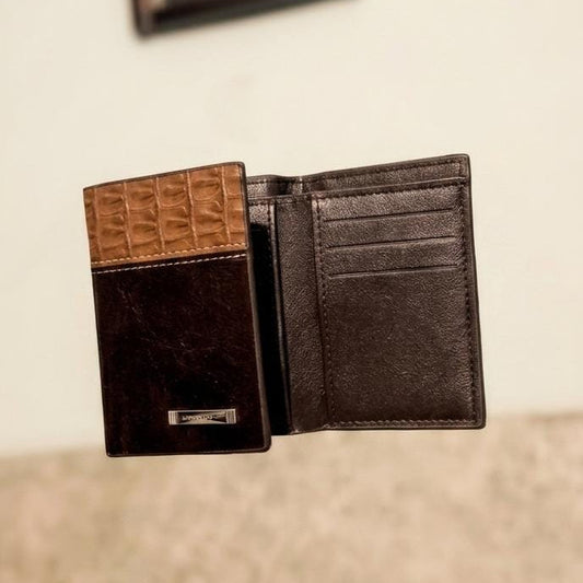 Men's Trifold Leather Wallet