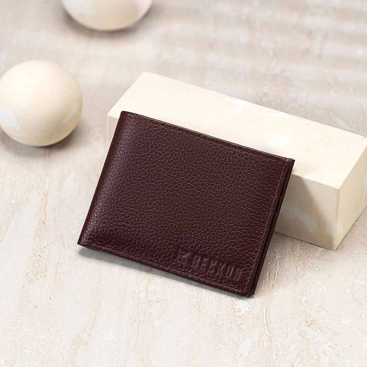 Brown Grain Forge – Premium Leather Wallet