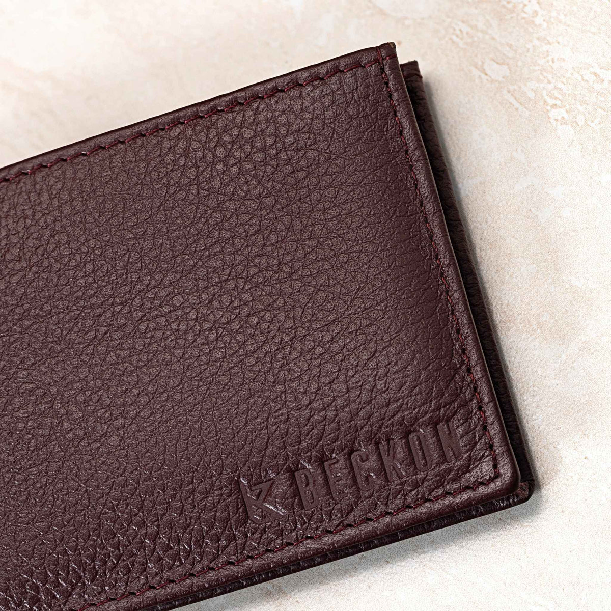 Brown Grain Forge – Premium Leather Wallet