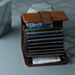 Elan - Premium Leather Card Holder Wallet for Women – Compact Accordion Design