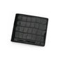 Men Wallet Crocodile Pattern Calfskin from Italy (RFID Blocking)