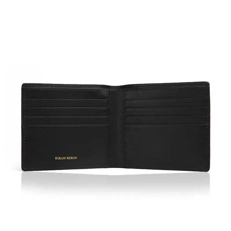 Men Wallet Crocodile Pattern Calfskin from Italy (RFID Blocking)