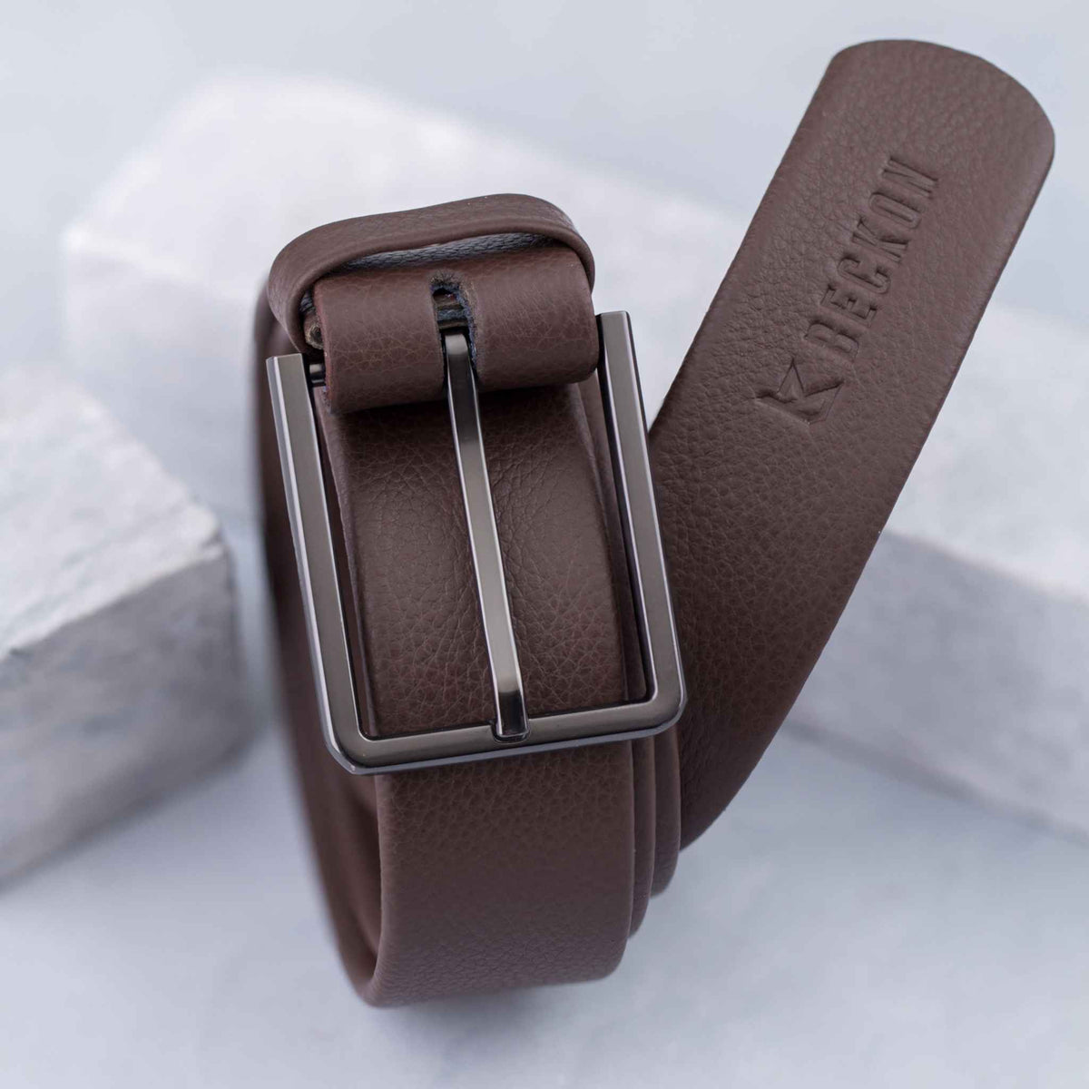 Buy Bundle Audacious Brown Wallet + Rivet Brown Belt + Free Card Holder