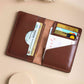 Gallant Vertical Bi-Fold Leather Wallet