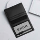 Gentry Black Leather Wallet