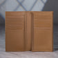 Legacy Brown Leather Long Wallet for Men | Slim Bifold Card & Cash Organizer