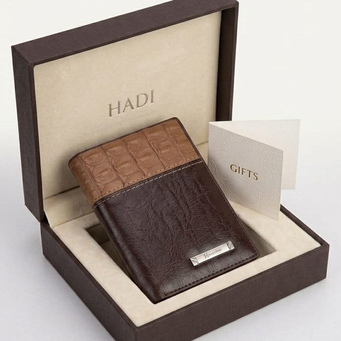 Men's Trifold Leather Wallet