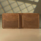Artisan Genuine Handmade Leather Wallet | 6 Card Slots & Dual Cash Pockets