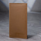 Legacy Brown Leather Long Wallet for Men | Slim Bifold Card & Cash Organizer